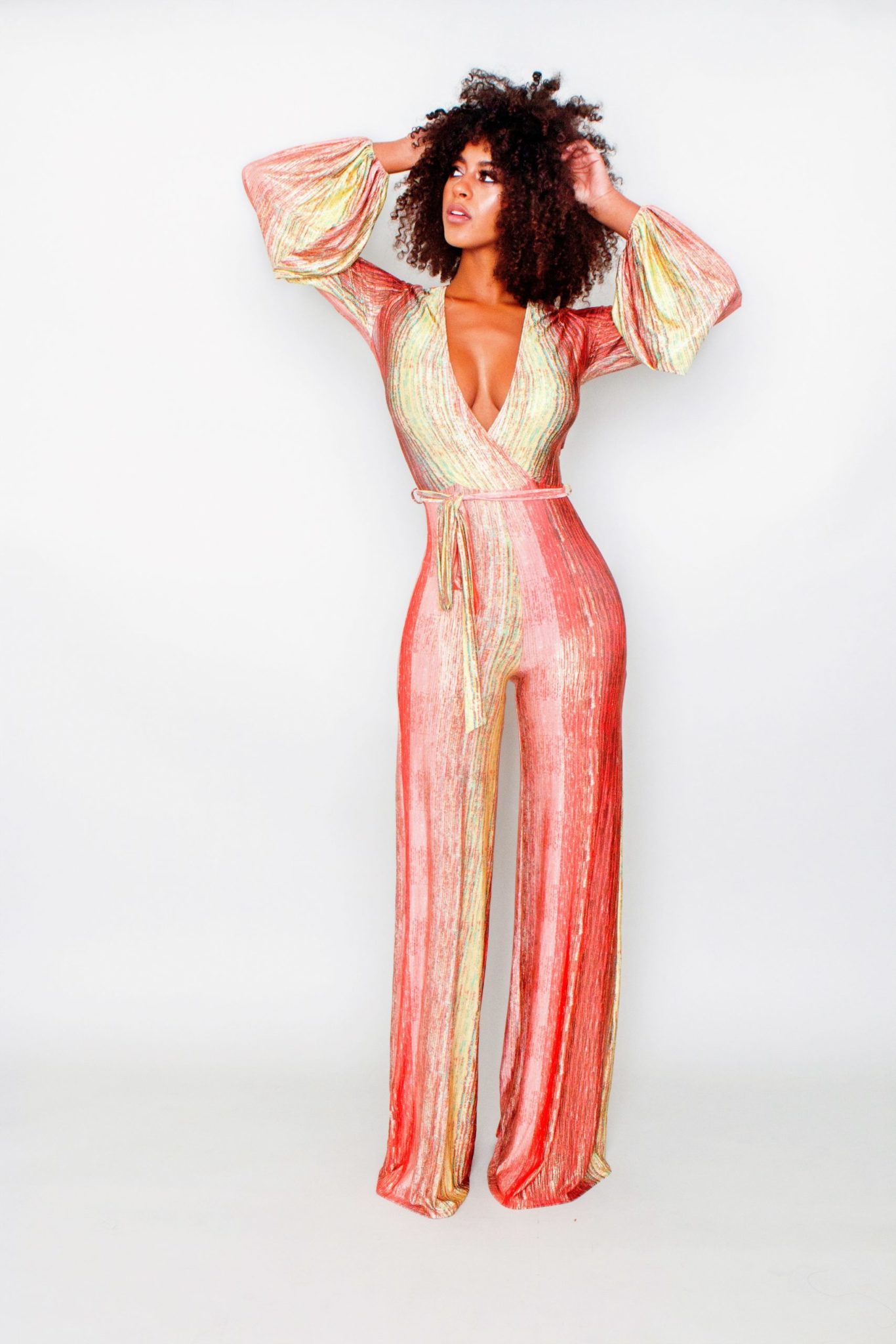 Women Neck Slinky Jumpsuit - Best Romper for ladies 